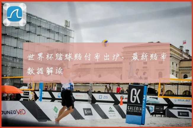 世界杯赌球赔付率出炉,最新赔率数据解读